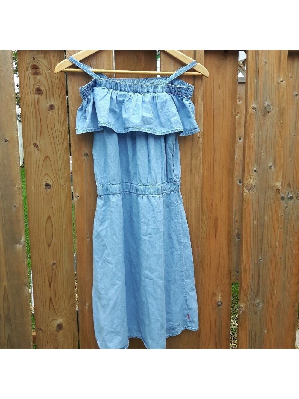 FUN Levi's Denim Dress Girls XL 13-15 years